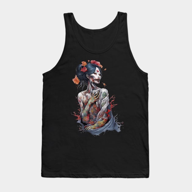 Evil Spirit Tank Top by animegirlnft